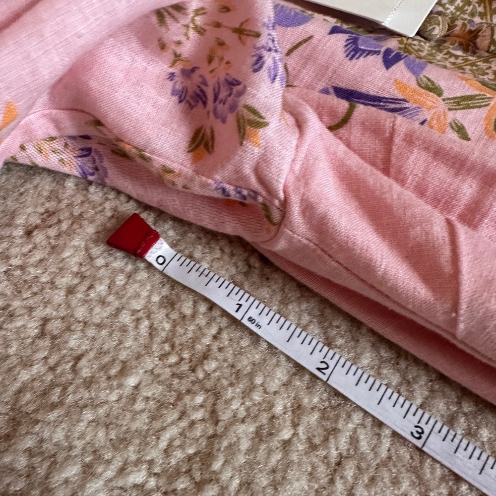 Elegant Pink Floral Maxi Dress NWT XS “a loves a” - Picture 14 of 15